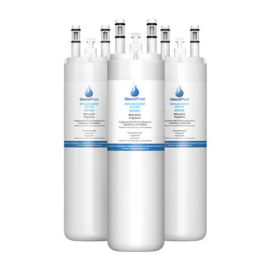 GlacialPure Filter AP4567491 for Frigidaire WF3CB, PureSource3 (3-Pack)