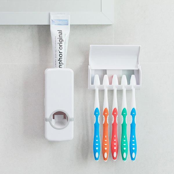 Automatic Toothpaste Dispenser Set