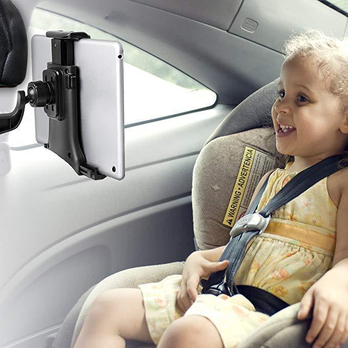 Car Seat Headrest Mount-Phone &amp; Tablet Holder