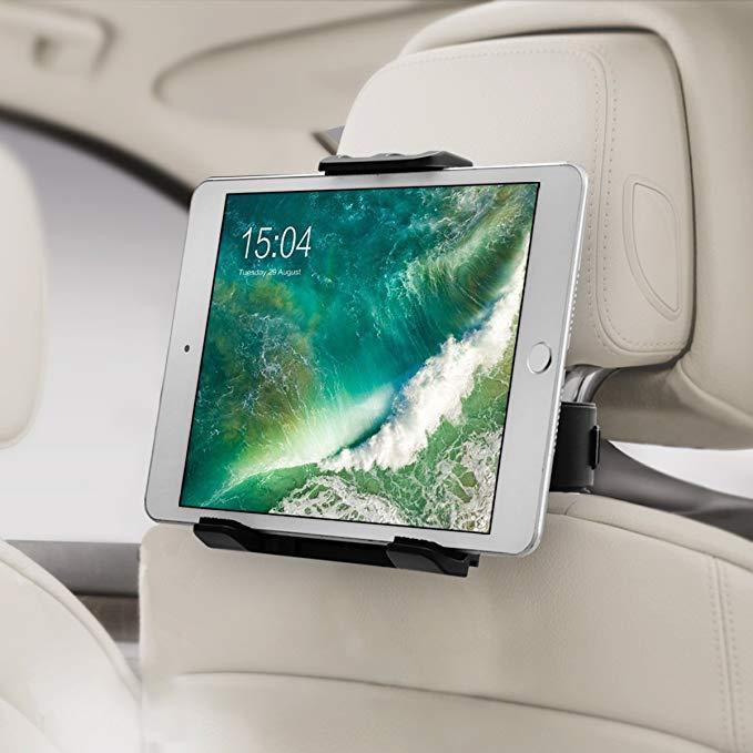 Car Seat Headrest Mount-Phone &amp; Tablet Holder