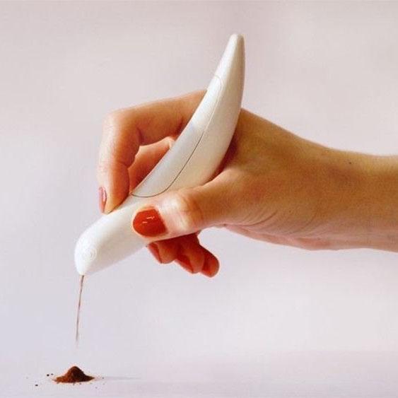 Electric Spice Pen For Latte &amp; Food Art