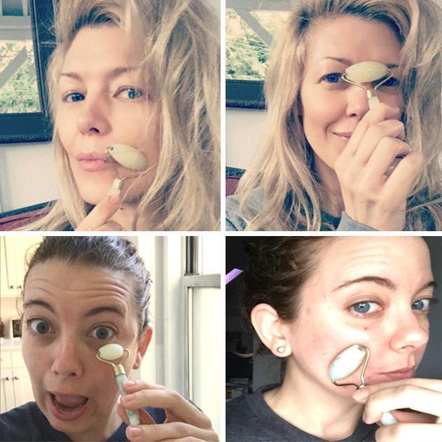 Real Jade Facial Roller