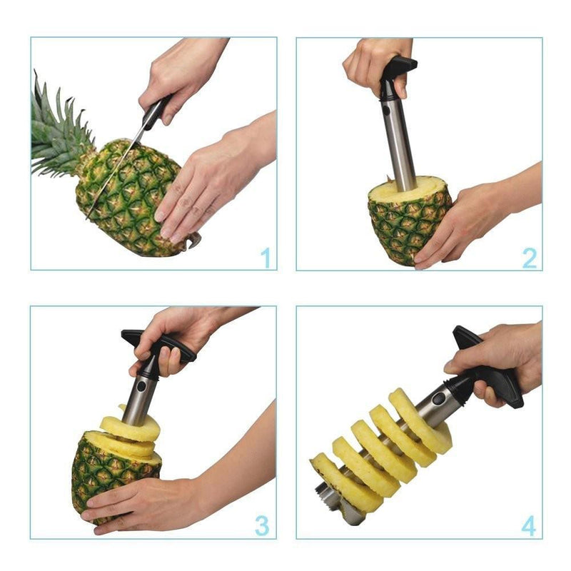 Stainless Steel Fruit Pineapple Corer Slicer | 50% Off