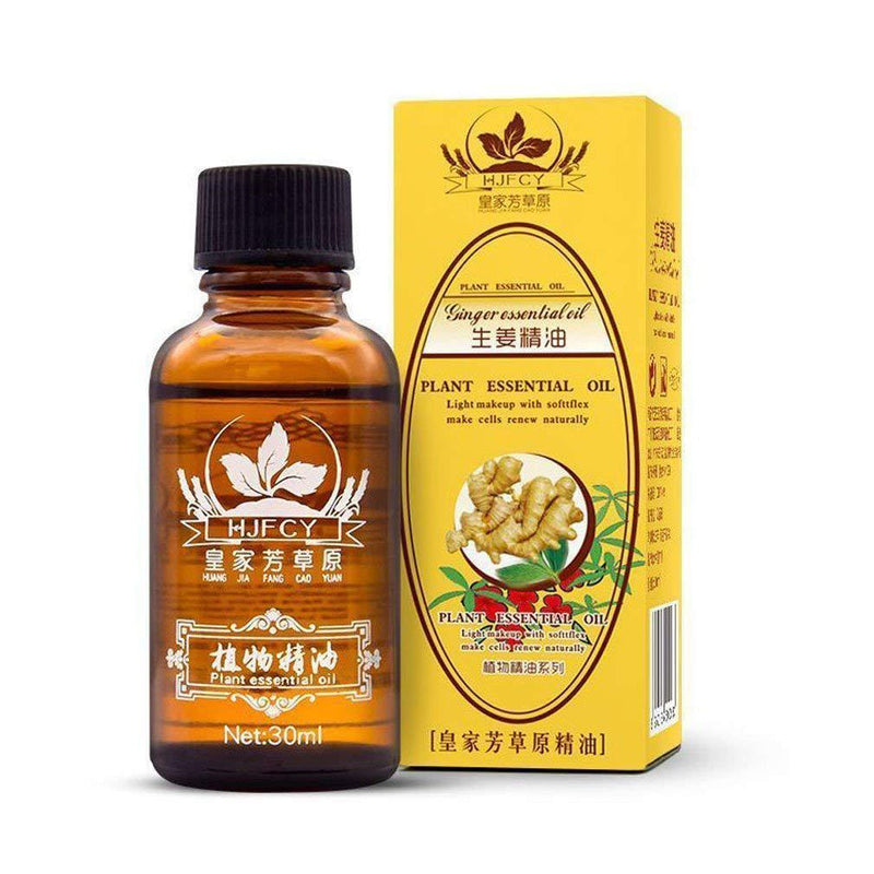 Lymphatic Drainage Ginger Oil: Reduce Pain Immediately