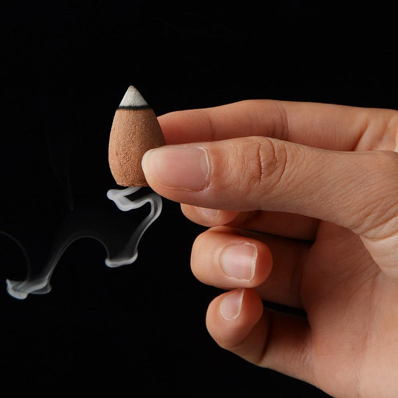 Mesmerizing Backflow Incense Cones (100 Assorted Pieces)