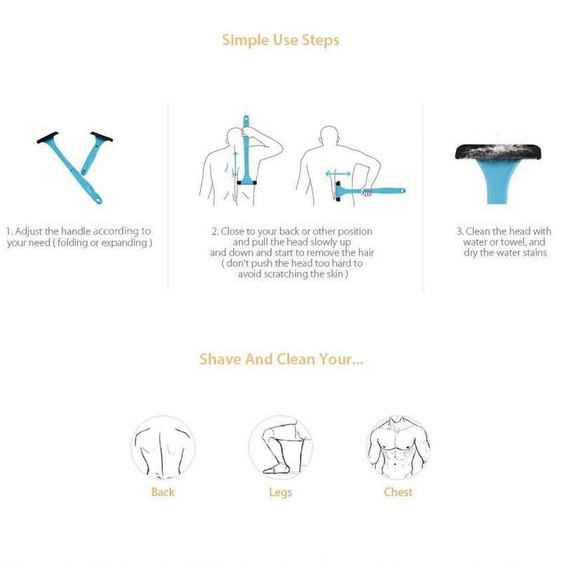 Multi Purpose Back Shaver